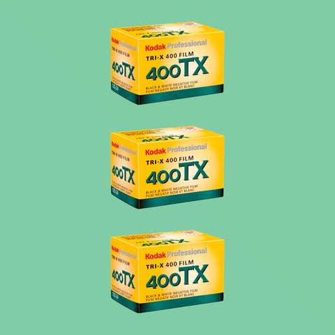 Kodak Tri-X 400 35mm 36exp 3 Pack