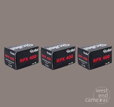 Rollei RPX 400 35MM - 3 PACK B&W FILMS