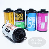50 X 35mm Film Empty Canisters for retro wedding save the date or bulk loading.