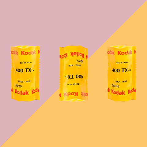 3 x Kodak Tri-X 400 120