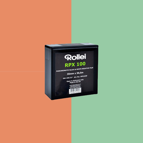 Rollei RPX100 35mm Panchromatic B&W BULK FILM