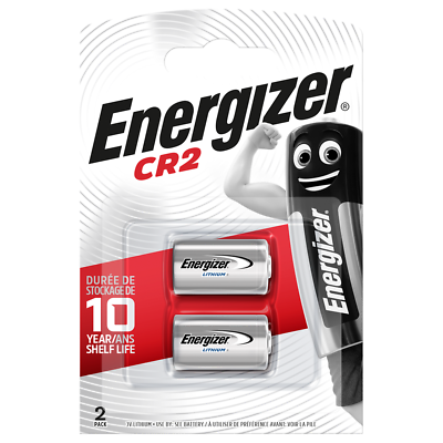 Energizer CR2 Lithium Battery Twin Pack - FREE POST