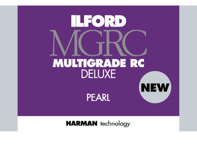 Ilford MGRC Multigrade RC Deluxe 8x10 25 Sheets Pearl Darkroom Paper