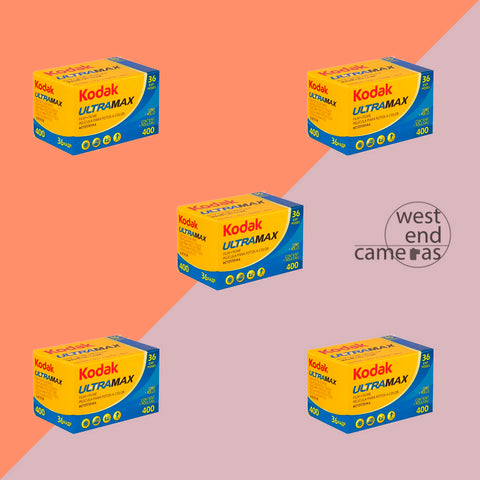 X Kodak Ultramax 400 35mm 36exp Cheap Colour Film UK STOCK