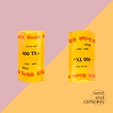 Kodak Tri-X 400 120 - Twin Pack  Black & White Film Expiry Date 04/2023
