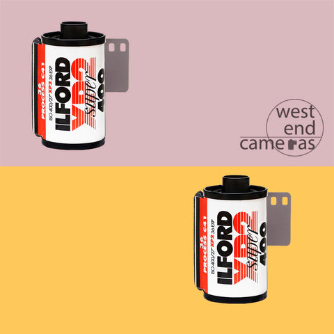 Ilford XP2 Super 400 35mm 36exp 2 Pack Expired Date 12/2023