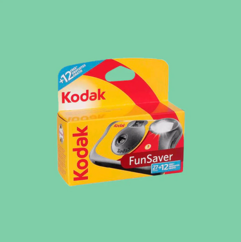 Kodak Fun Saver 27+12 Exposures Single Use Camera Expiry Date 05/2024