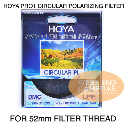 HOYA 52MM PRO 1 DIGITAL CIRCULAR POLARISER FILTER DMC