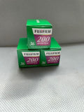 Fujifilm 200 135mm x 36 Exp Cheap Colour Film X 3