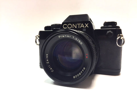 Contax 139 QUARTZ with 50mm f1.4 Carl Zeiss Planar T* Lens - West End Cameras