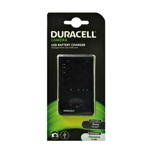 Duracell Sony NP-BX1or Olympus LI-90B Battery Charger