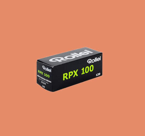 Rollei RPX 100 120 Black & White Expiry Date 07/2023