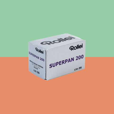 Rollei Superpan 200 35mm 36exp Expiry Date 06/2024