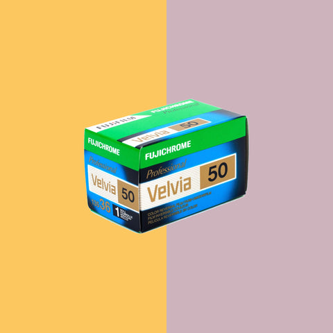 Fuji Velvia 50 35mm 36exp, Expired 2019/05