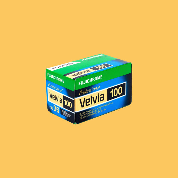 Fujifilm Velvia 100 35mm 36exp DATE 07 / 2021 – West End Cameras