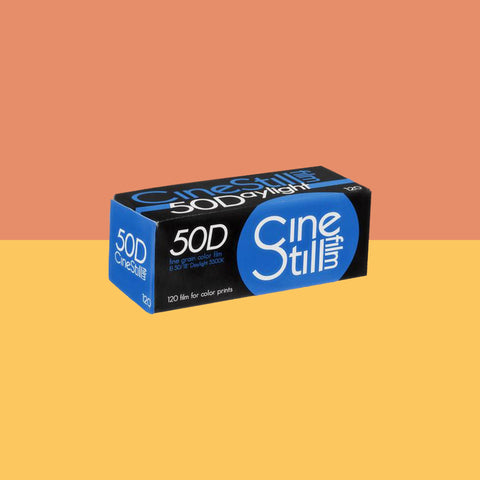 Cinestill 50D 120 TWIN PACK  ( Total 2 Films )