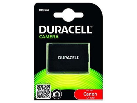 Duracell DR9967 Replacement Digital Camera Battery for Canon LP-E10 Battery