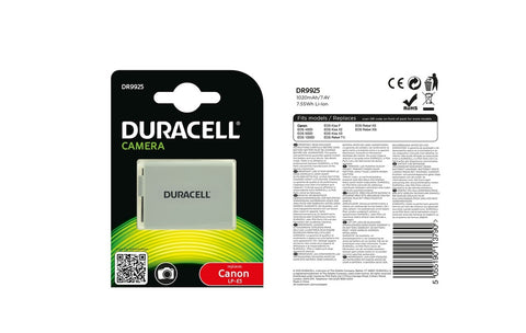 Duracell DR9925 Replacement Camera Battery for Canon LP-E5
