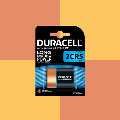 Duracell 245 2CR5 6V Lithium Battery