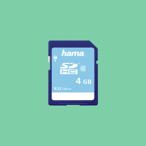 Hama SDHC 4GB Class 10 Memory Card