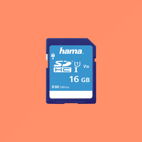 Hama SDHC 16GB Class 10 UHS-I 80MB/S Memory Card