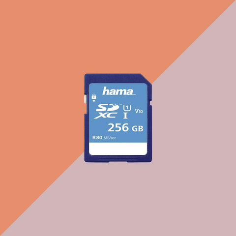 Hama SDXC 256GB Class 10 UHS-I 80MB/S Memory Card