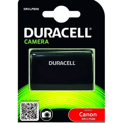 Duracell DRCLPE6N Replacement Camera Battery For Canon LP-E6N