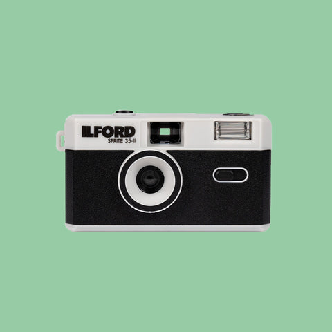 Ilford Sprite 35-II 35mm Reusable Camera - Silver