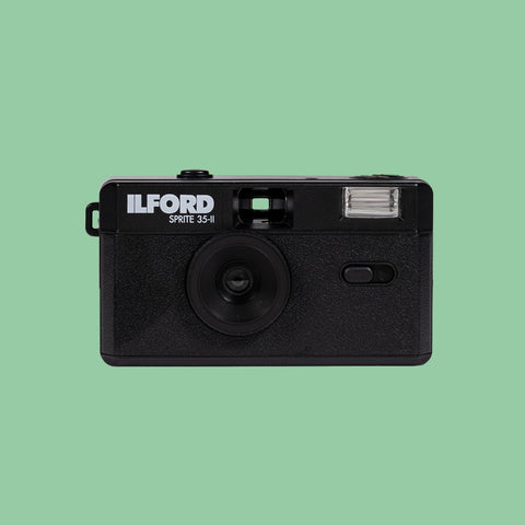 Ilford Sprite 35-II 35mm Reusable Camera - Black