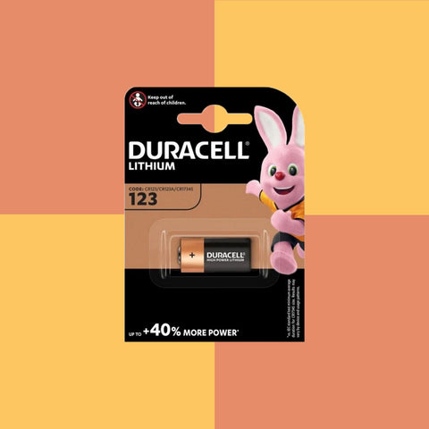 Duracell 123 3V Lithium Battery