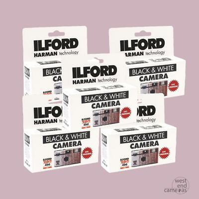 Ilford XP2 Super C4 27EXP Disposable Single Use Camera- 5 PACK