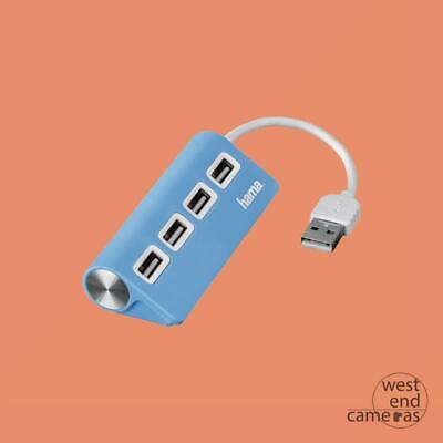 Hama USB 2.0 Blue Hub 1:4 - FREE POST