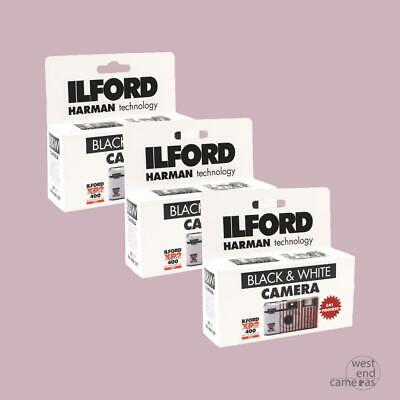 Ilford XP2 Super C41 27 EXP Disposable Single Use Camera- 3 PACK