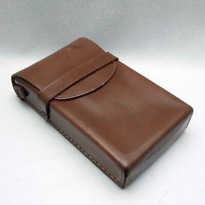 Polaroid SX-70 SX70 Land Brown Leather Case - FREE RECORDED POST