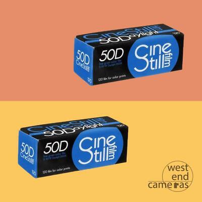 Cinestill 50D 120 -  Date 01 / 2022  Limited Stock