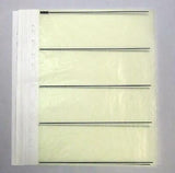 Kenro Negative Storage Pages 120 Roll Film Translucent Page Pack of 10