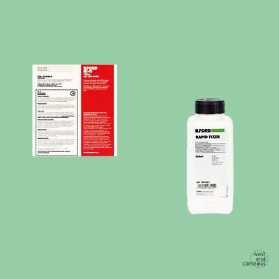 ILFORD ID11 1L (DEVELOPER) + ILFORD RAPID FIXER 500ML (FIXER)- FREE POSTAGE