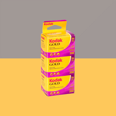 Kodak Gold 200 35mm 36exp 3 Pack