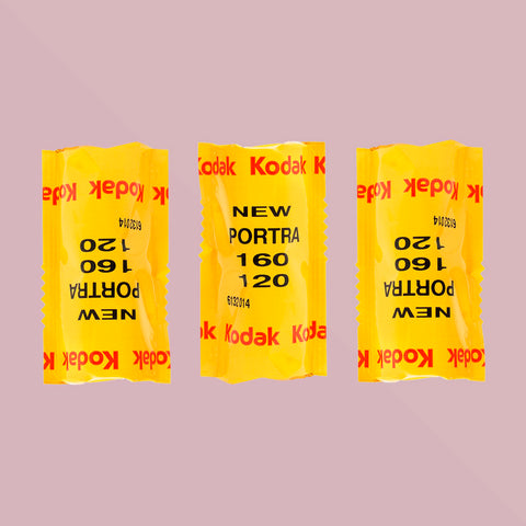 Kodak Portra 160 120 3 Pack Expiry Date 12/2022