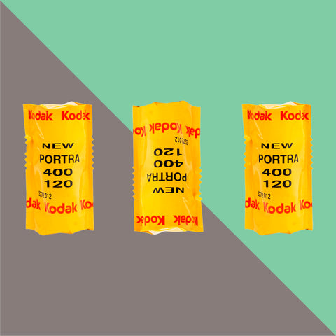 Kodak Portra 400 120 3 Pack