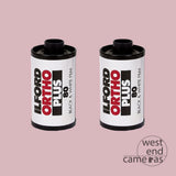Ilford Ortho+ 80 35mm 36exp Twin Pack
